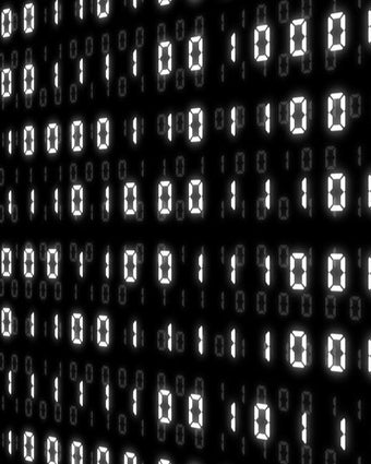 Binary Code  -  [Custom printed at R598/m²]