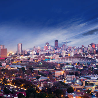 Joburg Skyline  -  [Custom printed at R560/m²]