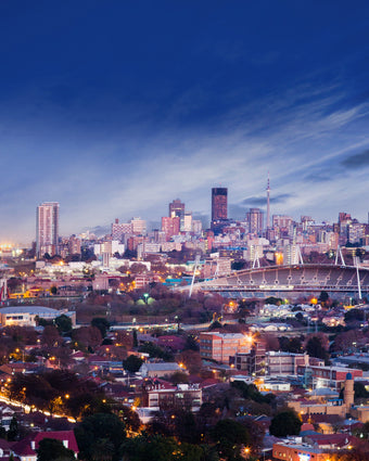 Joburg Skyline  -  [Custom printed at R598/m²]