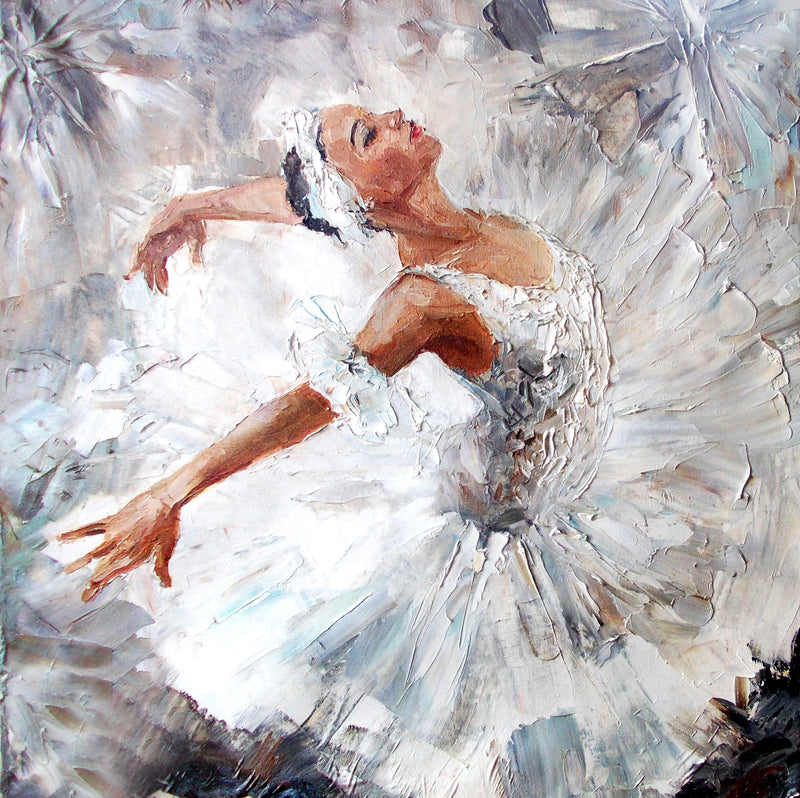 Painted Ballerina  -  [Custom printed at R495/m²]