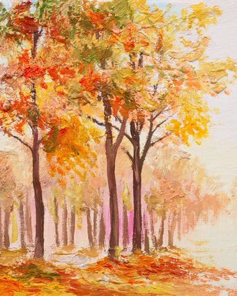 Autumn Forest Painting  -  [Custom printed at R598/m²]