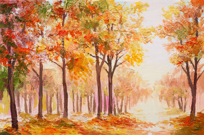 Autumn Forest Painting  -  [Custom printed at R560/m²]