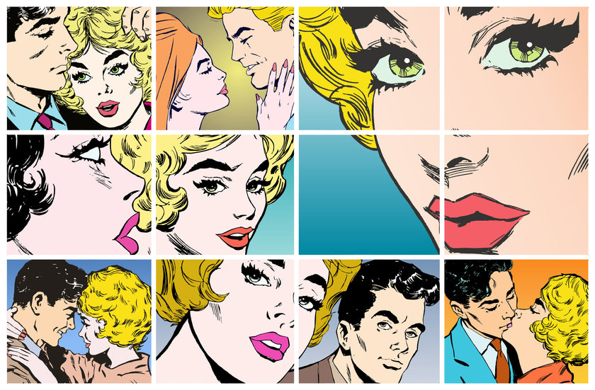 Comic Pop Art  -  [Custom printed at R560/m²]