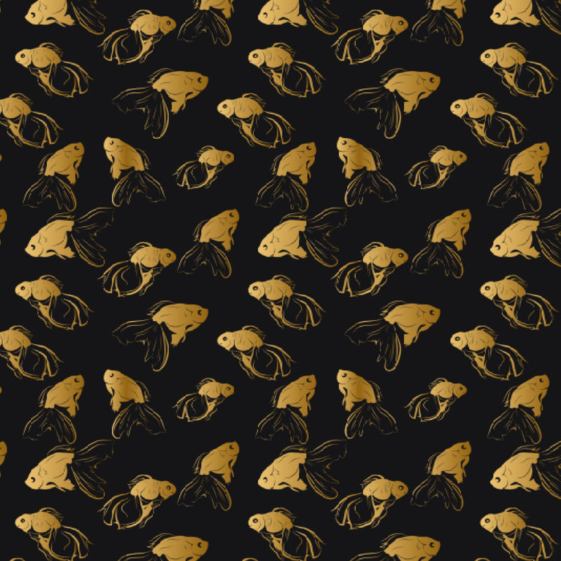 Gold Fish  -  [Custom printed at R560/m²]