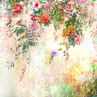 Vintage Cascading Floral  -  [Custom printed at R560/m²]