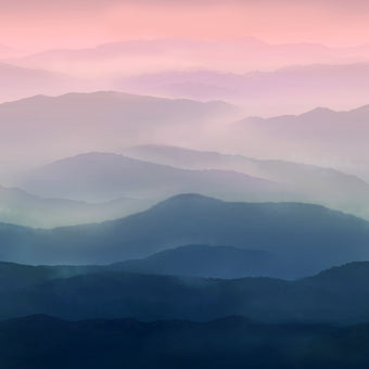 Pink Mountain Range  -  [Custom printed at R560/m²]