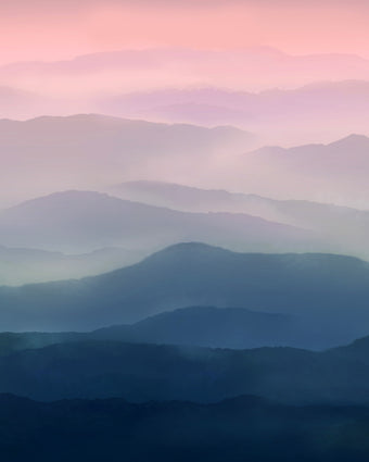 Pink Mountain Range  -  [Custom printed at R598/m²]