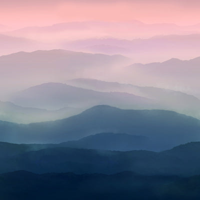 Pink Mountain Range  -  [Custom printed at R495/m²]