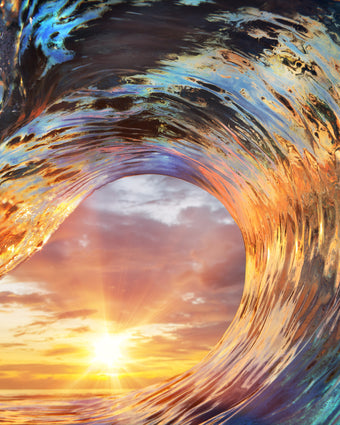 Sunset Wave  -  [Custom printed at R598/m²]
