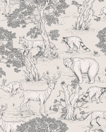 Forest Critters  -  [Custom printed at R598/m²]