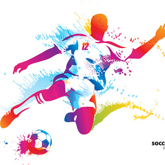 Kick It!  -  [Custom printed at R560/m²]