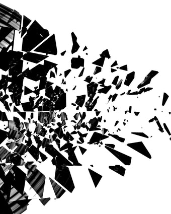 Smashed Vinyl  -  [Custom printed at R598/m²]