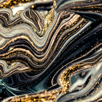 Black and Gold Stunner!  -  [Custom printed at R560/m²]