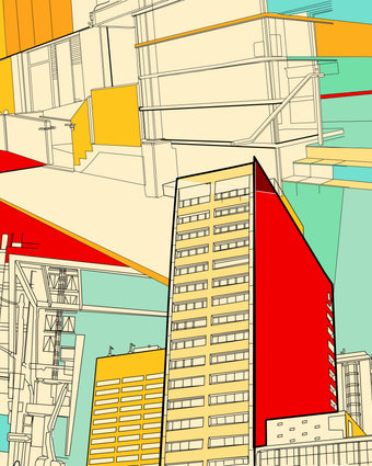 Architecture  -  [Custom printed at R598/m²]