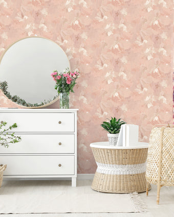 Peonies Plain Blush - 26912