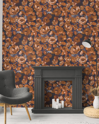 Peonies Heat Basalt - 26900