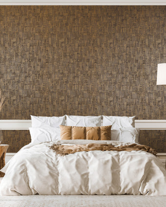 65169 Precious Jacquard Brown & Gold