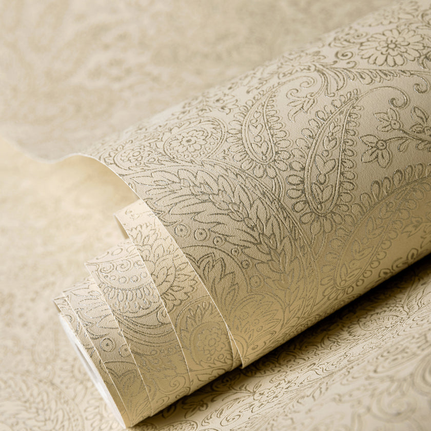 65185 Precious Brocade Cream