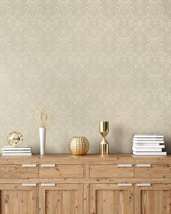 65185 Precious Brocade Cream