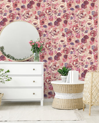 Peonies Mulberry Blush - 26904
