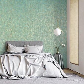 65167 Precious Jacquard Turquoise