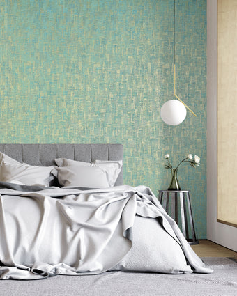 65167 Precious Jacquard Turquoise